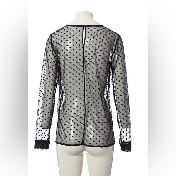 Dodo Bar Or black mesh top - Picture 5 of 7